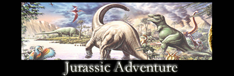 Presenting Jurassic Adventure
 interactive book.